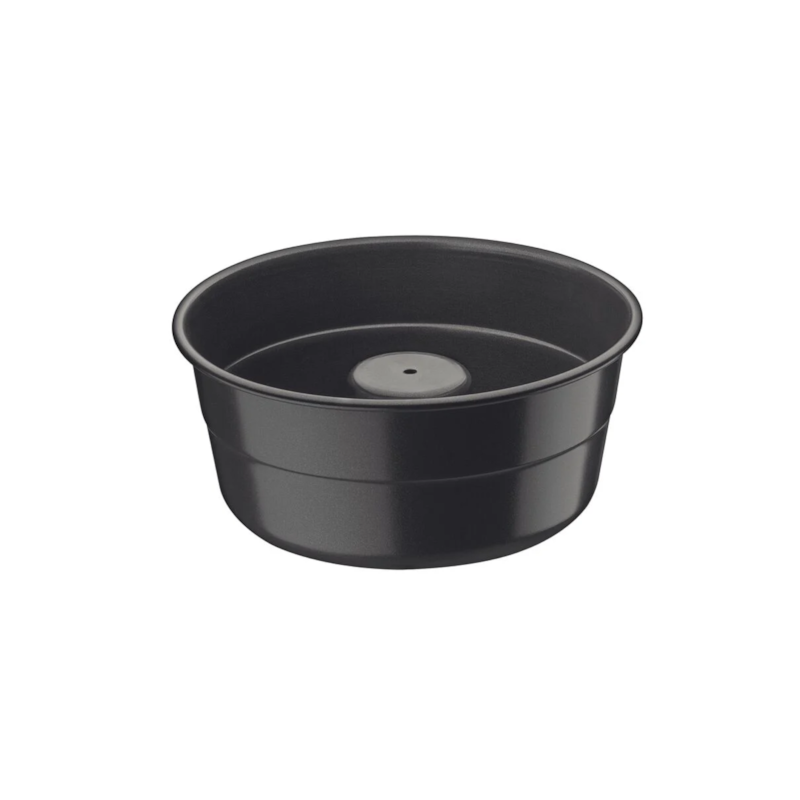Forma para Bolo e Pudim Em Alumínio Antiaderente Preto 20cm 1,5L Tramontina