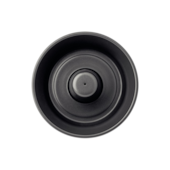 Forma para Bolo e Pudim Em Alumínio Antiaderente Preto 24cm 2,6L Tramontina