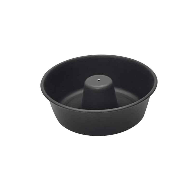 Forma para Bolo e Pudim Em Alumínio Antiaderente Preto 24cm 2,6L Tramontina