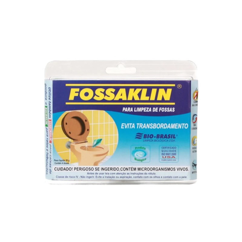 Fossaklin Produto para Limpeza de fossas