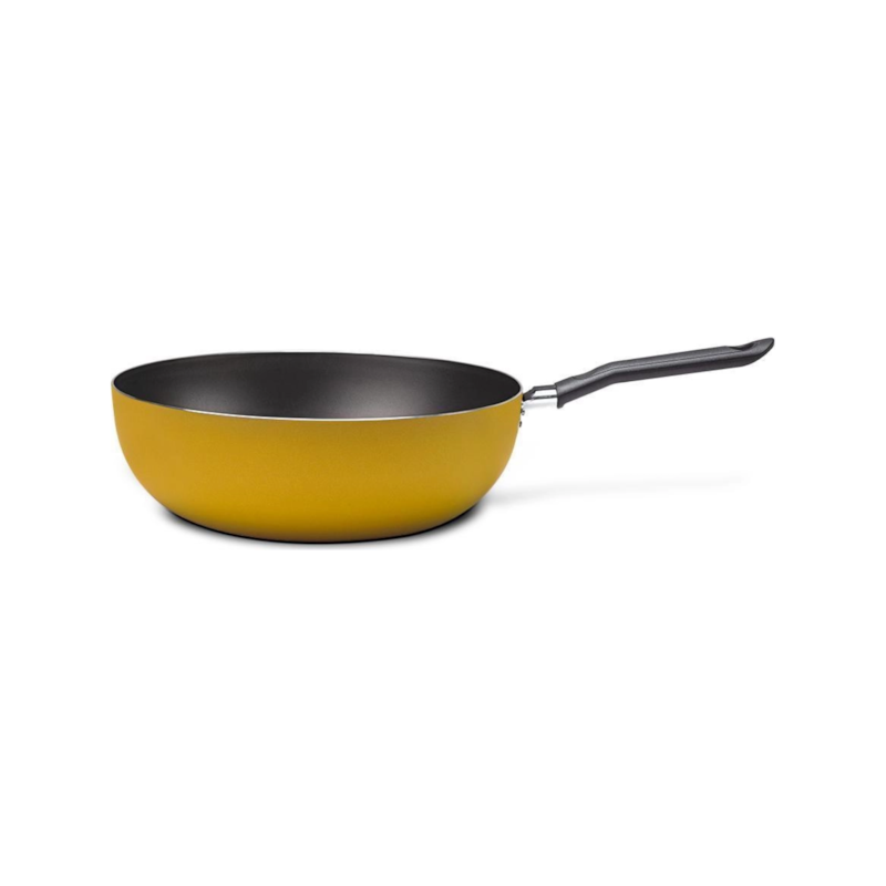 Frigideira Wok 24cm 2,3L Fun Mostarda Brinox