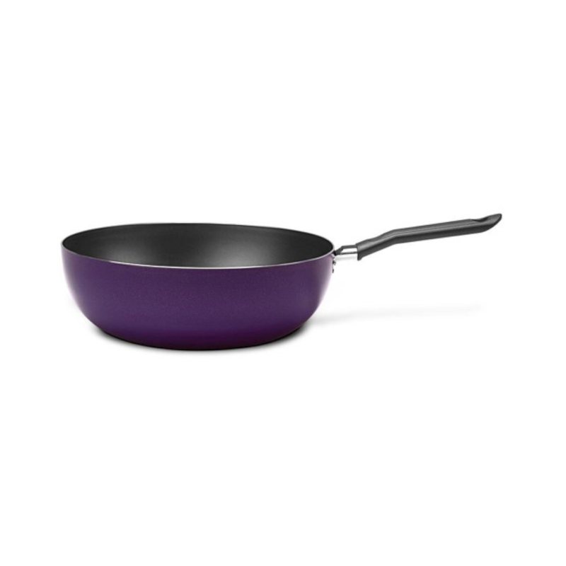 Frigideira Wok 24cm 2,3L Fun Roxa Brinox