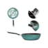 Frigideira Wok 24cm 2,3L Fun Verde Brinox