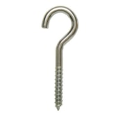 Gancho com Rosca 3,4x60mm Cinza Fixtil 