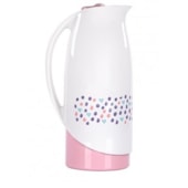 Garrafa 1L com Suporte de Filtro de Café Branco/Rosa Sanremo Garrafa 1L com Suporte de Filtro de Café Branco/Rosa Sanremo