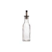 Garrafa de Vidro Para Azeite Com Tampa e Bico Dosador Transparente 200ml Lyor