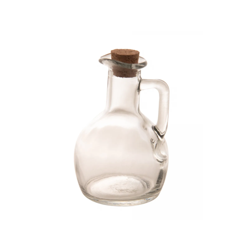 Garrafa para Azeite com Tampa de Rolha 180ml Vidro Lyor