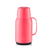 Garrafa Térmica Plástico Rosa 750ml Sanremo