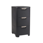 Gaveteiro Style Dark Brown Keter Gaveteiro Style Dark Brown Keter