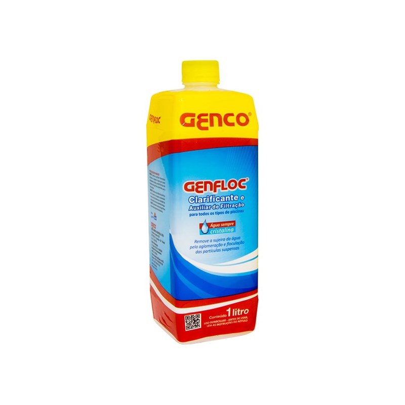 Genfloc Clarificante e Filtrante 1L Genco