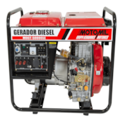 Gerador a Diesel 5KVA Mono MDG5000CLE Meg