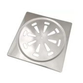 Grelha 15x15cm Simples Inox Flex Hidro Grelha 15x15cm Simples Inox Flex Hidro