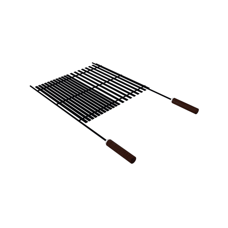 Grelha Churrasco Black Cabo de Madeira Tramontina