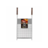 Grelha Moeda Bandeja com Descanso Inox 40x50cm Grilazer