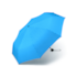 Guarda Chuva Manual Mini Azul Fazzoletti