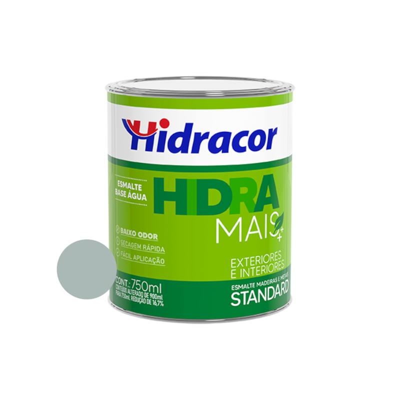 Hidramais Base de Agua Cinza Platina 750ml Hidracor