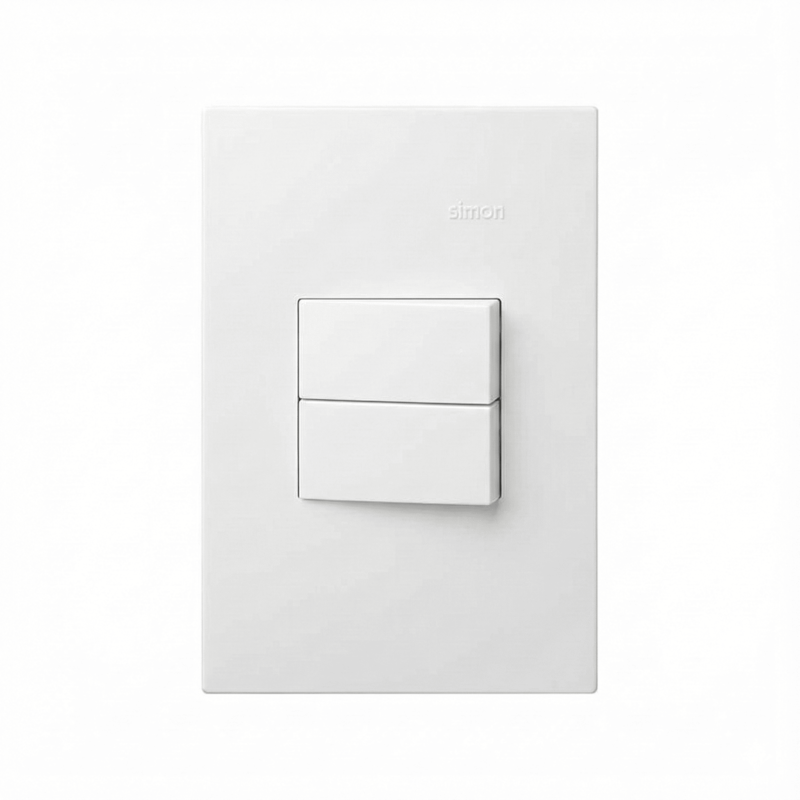 Interruptor 2Sec Simp 10A Branco Fosco 35 Simon