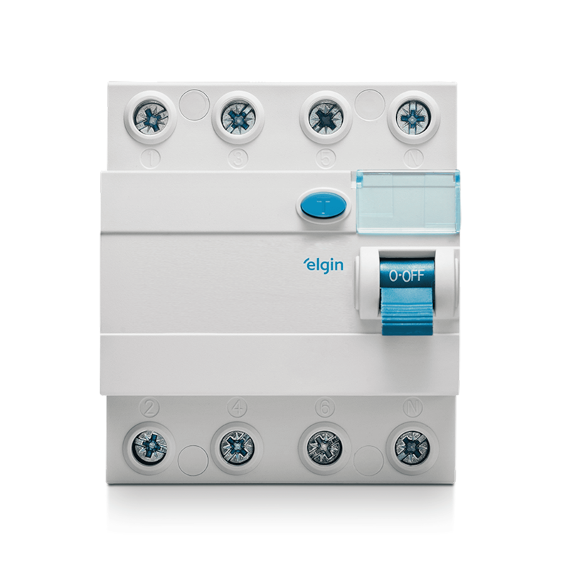 Interruptor Diferencial Residual 4P 25A Elgin