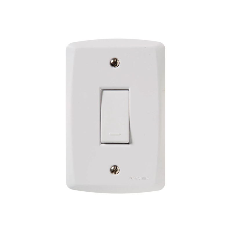Interruptor Lux2 1 Seção Simples 10A Tramontina