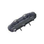 Isolador Cleats Trifásico com Prego Ribeiro