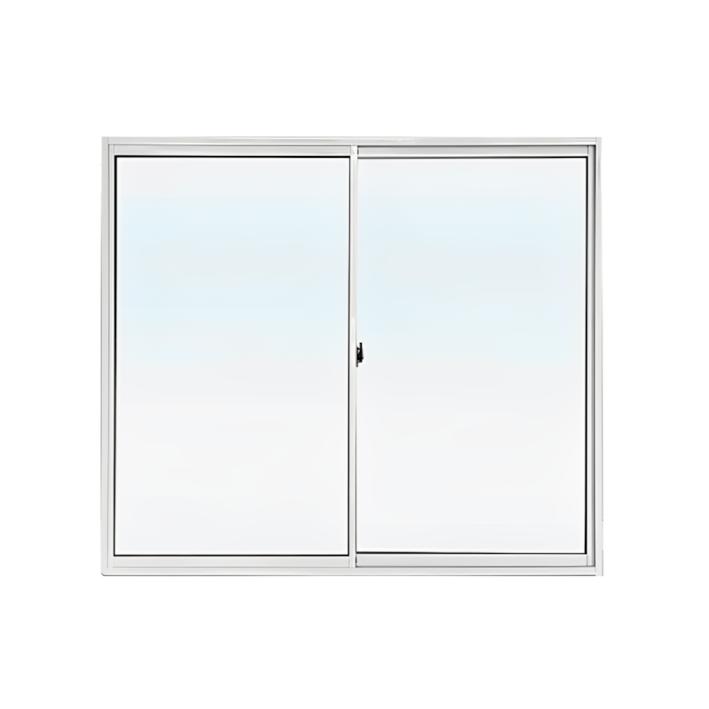 Janela 2 Folhas 100x150cm Vidro Liso Branco Líder