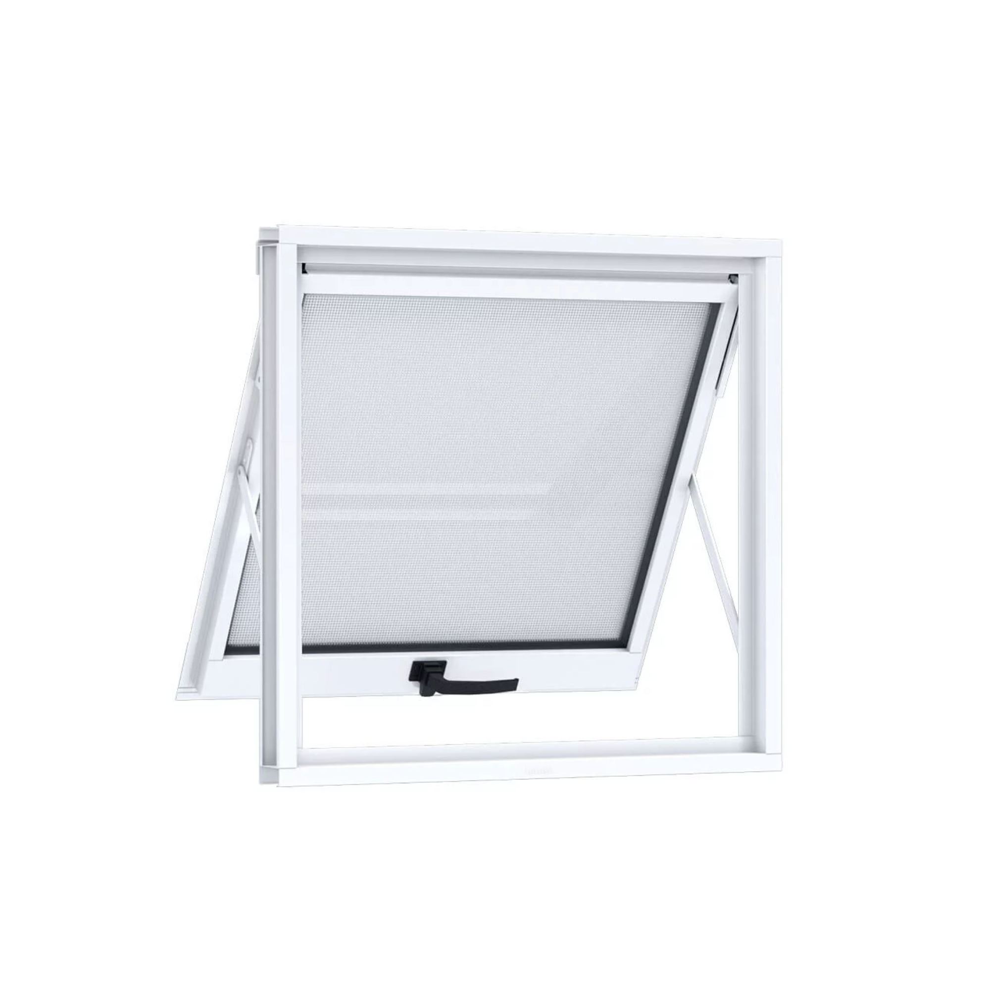 Janela Basculante em Alumínio 60x80cm Branco Riobras - Apotiguar