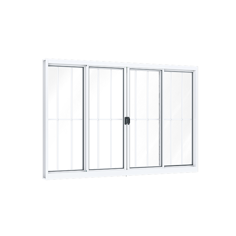 Janela Correr 100x200cm com Grade Lucasa