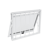 Janela de Alumínio Máximo com Grade  60x80cm A403.0 Riobras