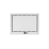 Janela de Alumínio Máximo com Grade  60x80cm A403.0 Riobras