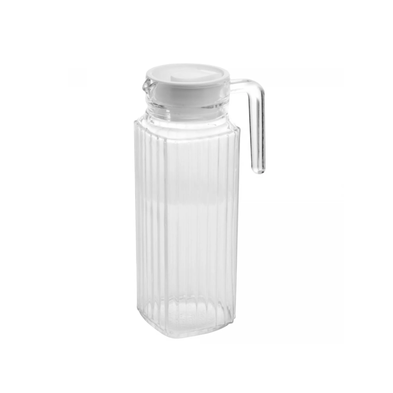 Jarra Porta Geladeira de Vidro com Tampa 1l Lyor