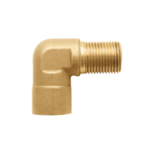 joelho Latão para Gás 1/2" BSP 55mm Jackwal