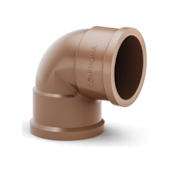 Joelho Soldável 90° 75mm Krona  Joelho Soldável 90° 75mm Krona