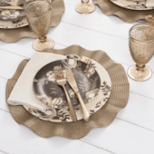 Jogo Americano Luna Wave Allure Copa e Cia Jogo Americano Luna Wave Allure Copa e Cia