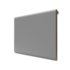 Jogo de Alizar MDF 215x05cm Branco VL Rocha Porta