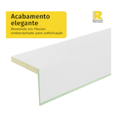 Jogo de Alizar Quina Reta Branco New Rocha Porta