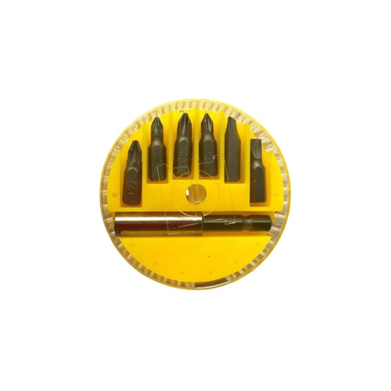 Jogo de Bits com Adaptador 7 Peças Thompson