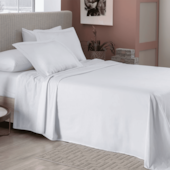 Jogo de Cama Essencial Neo 3 Peças Solteiro Branco Camesa