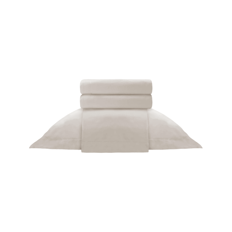 Jogo de Cama Solteiro Essencial Neo 3 Peças Bege Camesa