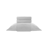 Jogo de Cama Solteiro Essencial Neo 3 Peças Cinza Camesa