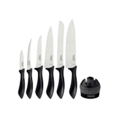Jogo de Facas 7 Peças Affilata Preto Tramontina Jogo de Facas 7 Peças Affilata Preto Tramontina