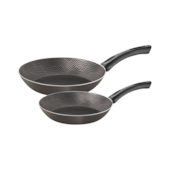 Jogo de Frigideiras 2 Peças Paris Chumbo Tramontina Jogo de Frigideiras 2 Peças Paris Chumbo Tramontina