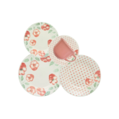 Jogo de Jantar/Chá Holambra 20 Peças Oxford Jogo de Jantar/Chá Holambra 20 Peças Oxford