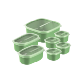 Jogo de Potes 7 Peças Verde Tramontina