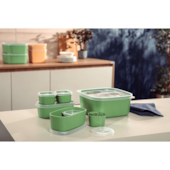 Jogo de Potes 7 Peças Verde Tramontina