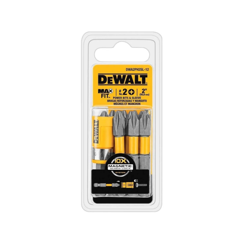 Jogo Phillips Maxfit 2 com 11 Pontas com Limitador Dewalt