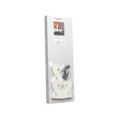 Kit 3 Prateleiras Branco com Suporte Concept 20x60cm Prat-K