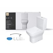 Kit Acoplado Axis Completo Branco Deca