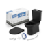 Kit Acoplado Nexo Completo Matte Black Roca