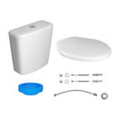 Kit Acoplado Ravena Completo Branco KP.909.17 Deca