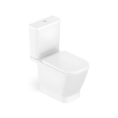 Kit Bacia Sanitária com Caixa Acoplada Completa Gap Branco Roca
